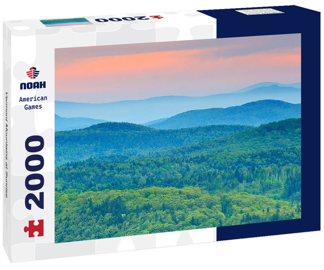 Vermont Mountains at Sunrise 2000pc Puzzle