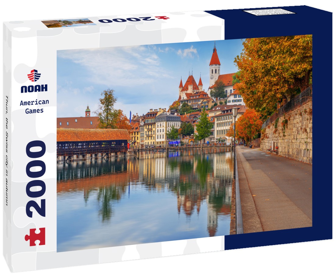 Thun, the Swiss city in autumn 2000pc Puzzle