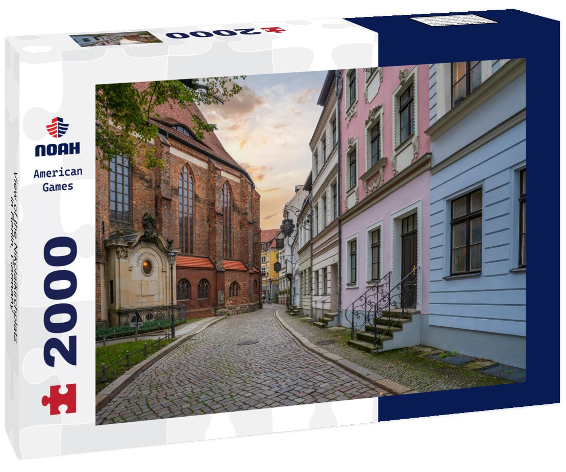 the Nikolaikirchplatz in Berlin, Germany 2000pc Puzzle