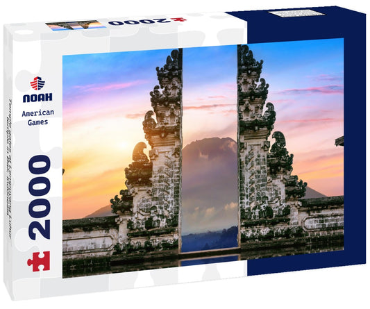Noah Jigsaw Puzzle Temple gates at Lempuyang Luhur temple in Bali, Indonesia 2000 pieces