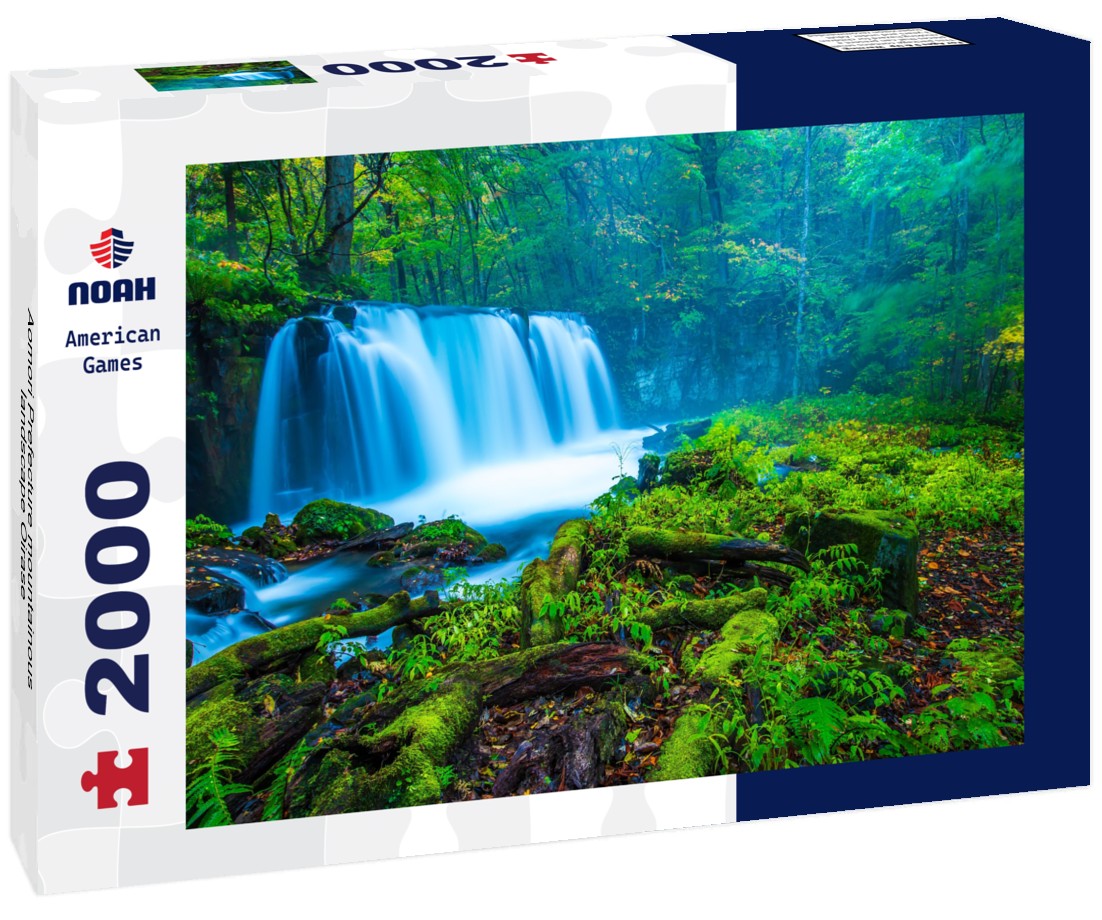 Noah Jigsaw Puzzle Aomori Prefecture mountainous landscape Oirase 2000 pieces