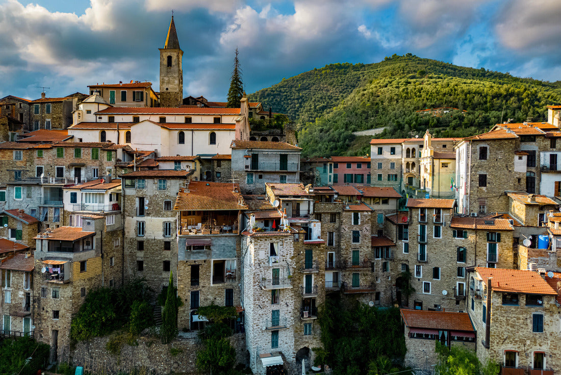 Apricale in the province of Imperia, Liguria, Italy 2000pc Puzzle