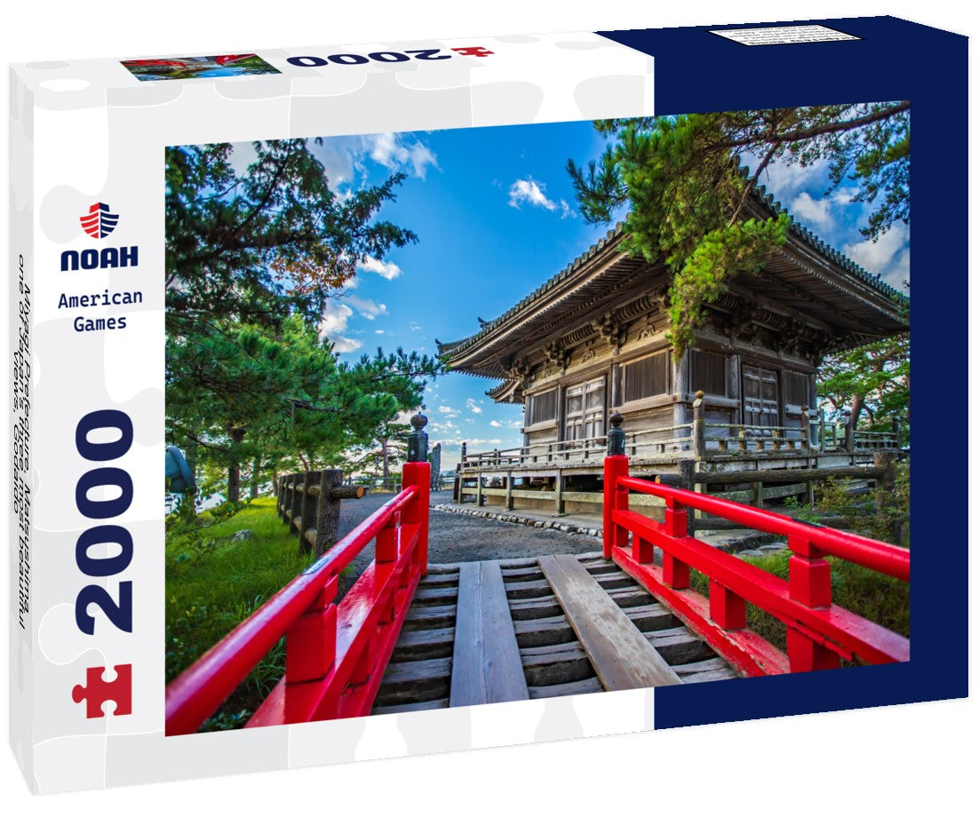 Miyagi Prefecture, Matsushima, one of Japan's three most beautiful views, Godaido 2000pc Puzzle