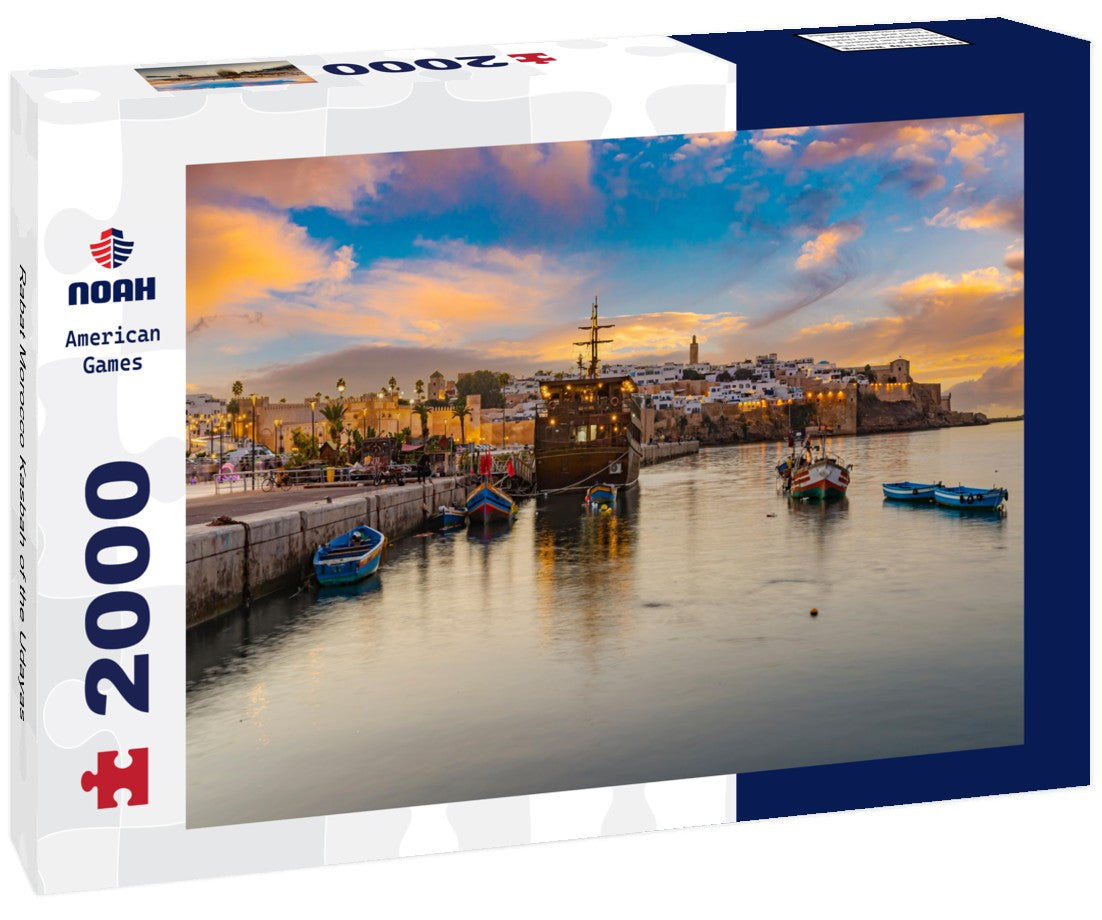 Rabat Morocco Kasbah of the Udayas 2000pc Puzzle