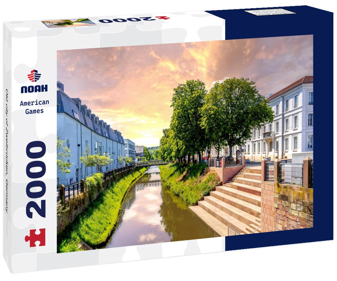 Old city of Zweibrücken, Germany 2000pc Puzzle