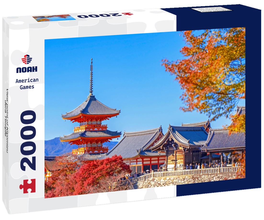 Noah Jigsaw Puzzle View point of Kiyomizu-dera Temple 2000 pieces