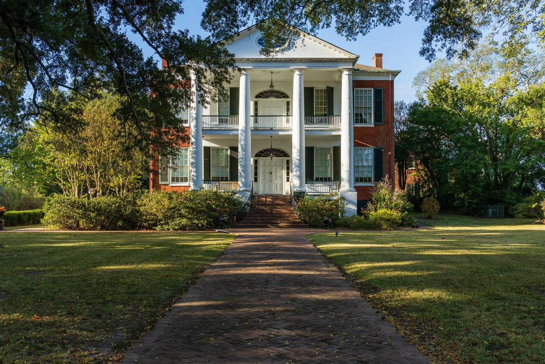 Front of the historic House Rosalie in Natchez Mississippi 2000pc Puzzle