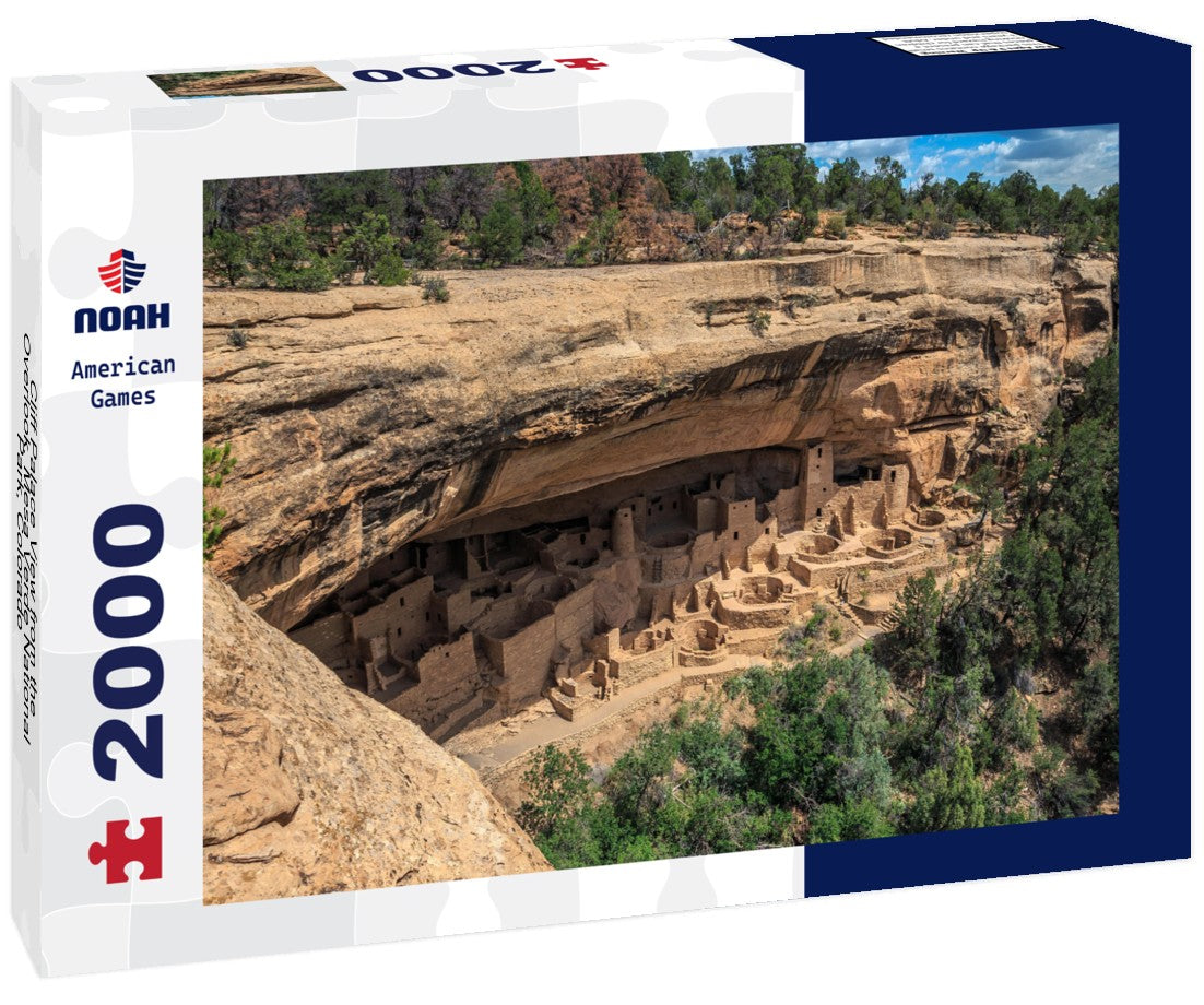 Noah Jigsaw Puzzle Cliff Palace View from the Overlook, Mesa Verde National Park, Colorado 2000 pieces