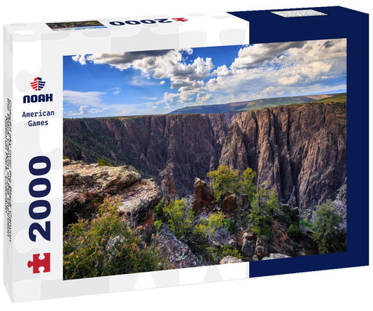Noah Jigsaw Puzzle Colorful sky over the Black Canyon, the Black Canyon of the Gunnison National Park, Colorado 2000 pieces