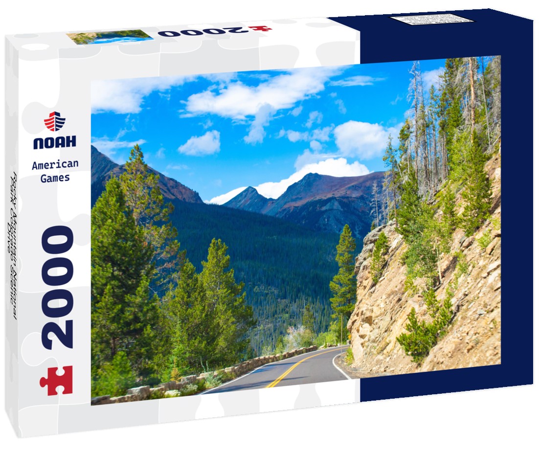 Rocky Mountain National Park Colorado Scenic Drive 2000pc Puzzle