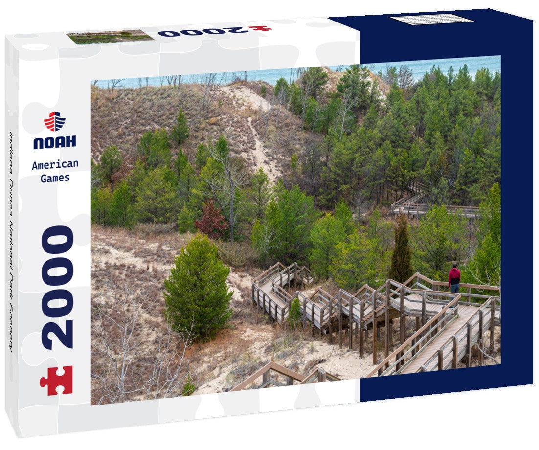Noah Jigsaw Puzzle Indiana Dunes National Park Scenery 2000 pieces