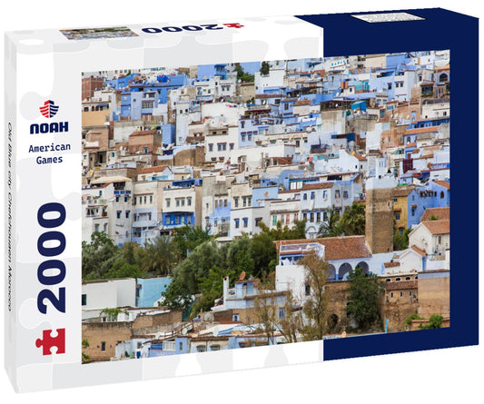 Noah Jigsaw Puzzle Old Blue city Chefchouaen Morocco 2000 pieces