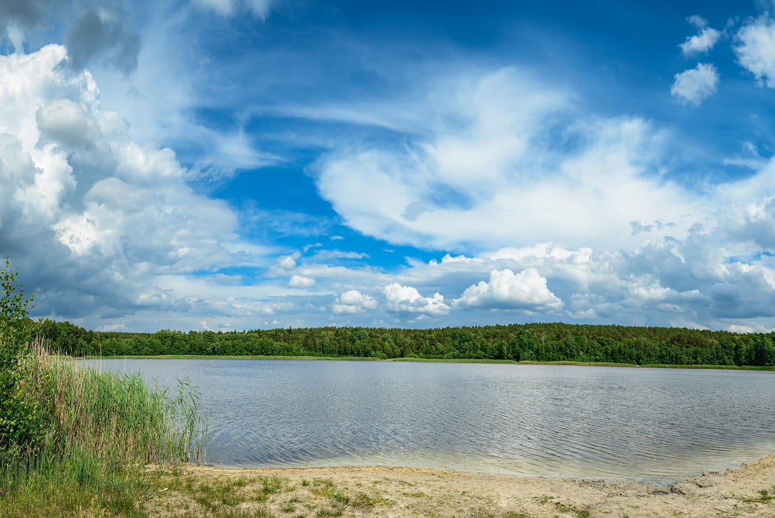 Noah Jigsaw Puzzle View from the west to the lake “Grosser Kolpiner See” on the “66 Lakes Hiking Trail” between Bad Saarow and Storkow 2000 pieces