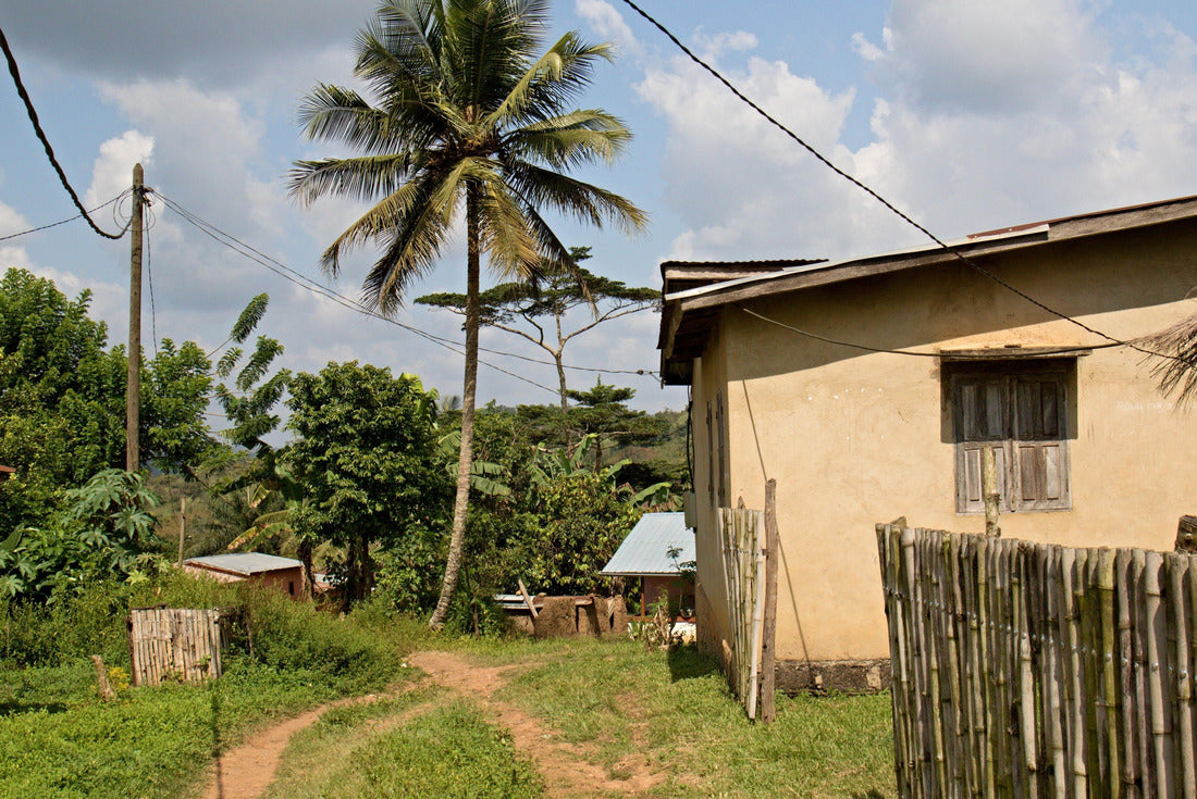 Noah Jigsaw Puzzle View of the village of Kuma Konda. Togo. Africa 2000 pieces