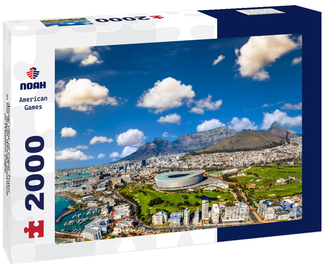 Aerial view of Cape Town in the South African province of Western Cape 2000pc Puzzle