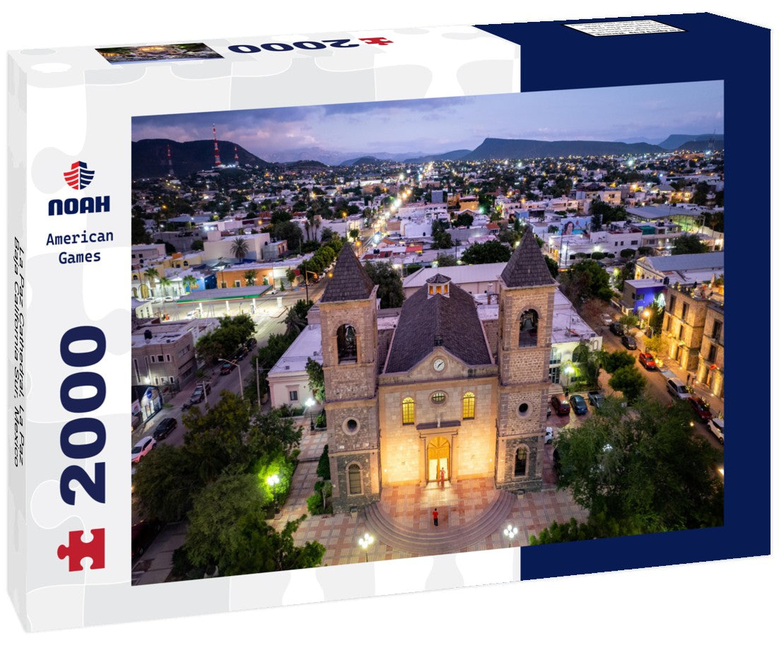 La Paz Cathedral, La Paz, Baja California Sur, Mexico 2000pc Puzzle