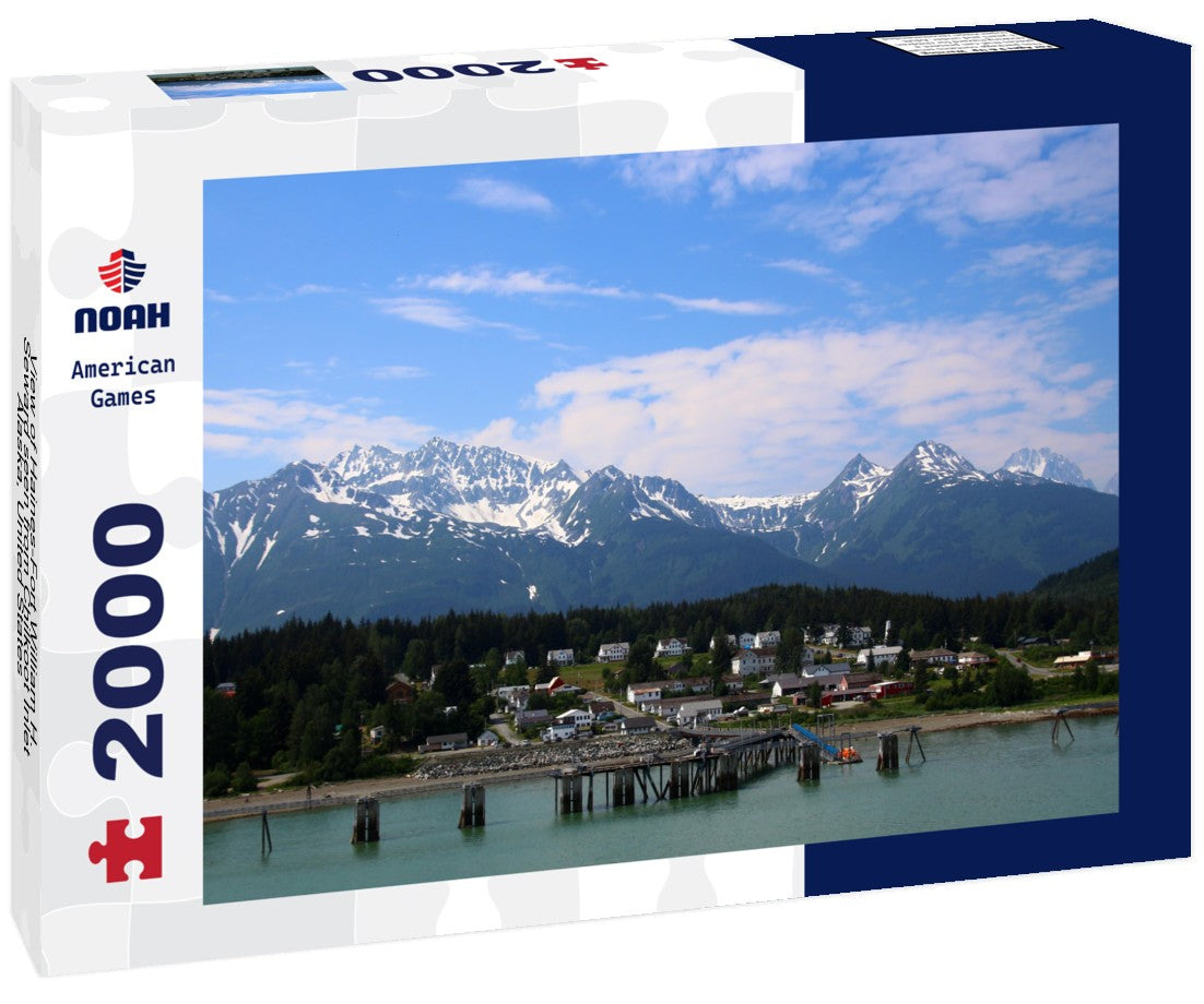 Haines-Fort William H. Seward seen from Chilkoot Inlet, Alaska, United States 2000pc Puzzle