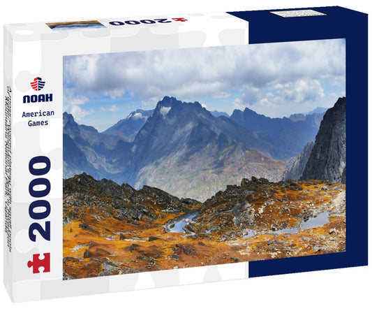 Noah Jigsaw Puzzle A moss-covered plateau with small pools of water. Weismann's Peak in Rwenzori Mountains National Park, Uganda 2000 pieces