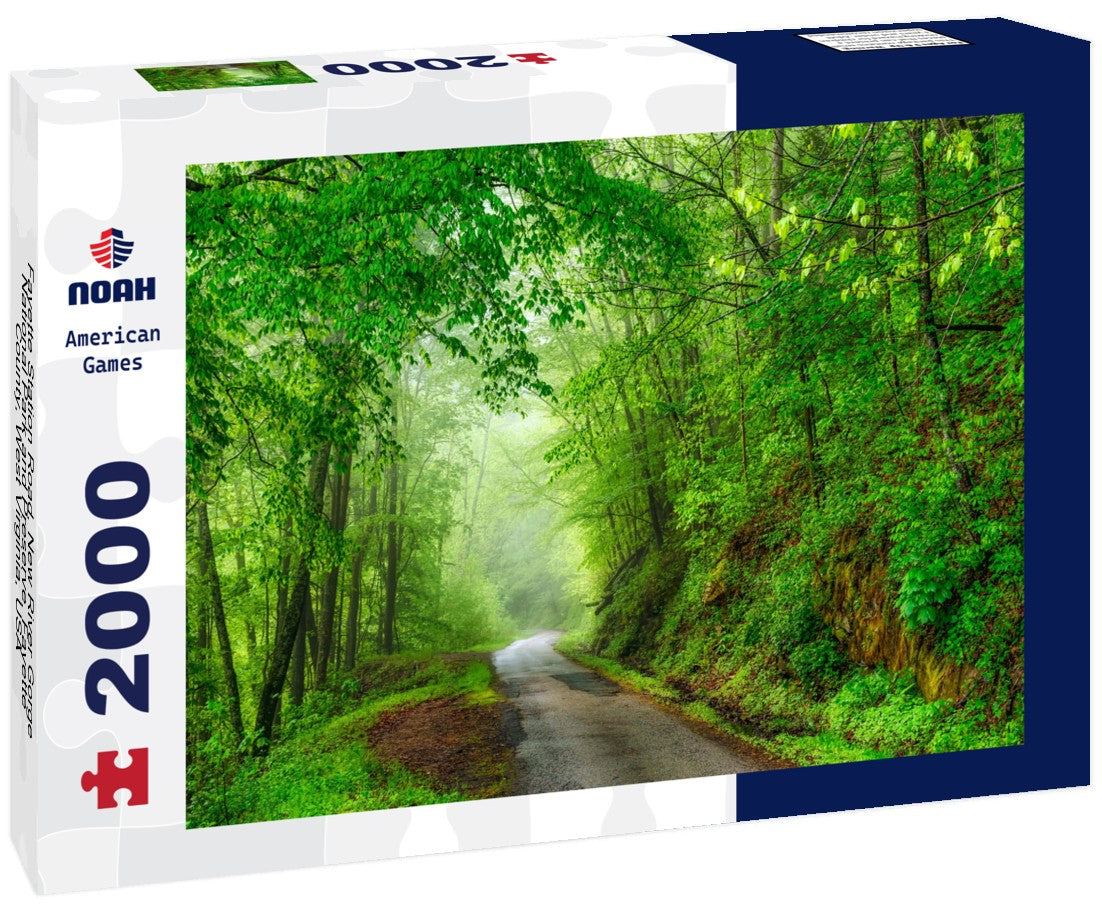 Fayette Station Road, New River Gorge National Park and Preserve, Fayette County, West Virginia, USA 2000pc Puzzle