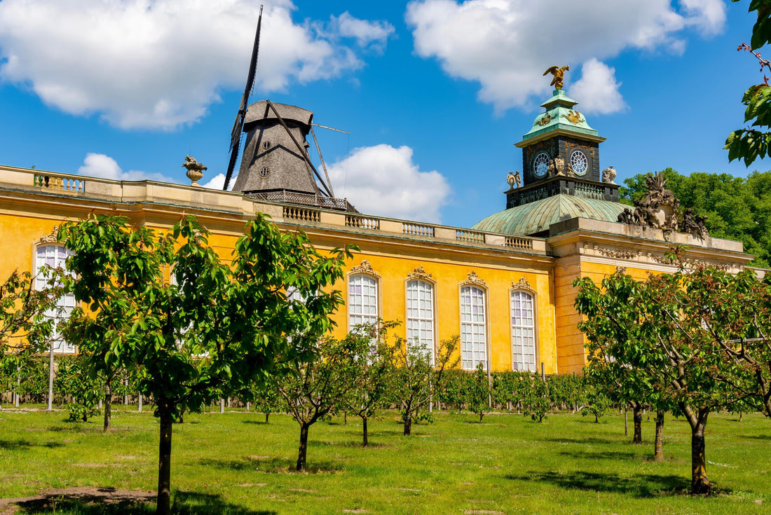 New Chambers Palace and Windmill in Sanssouci Park, Potsdam, Germany 2000pc Puzzle
