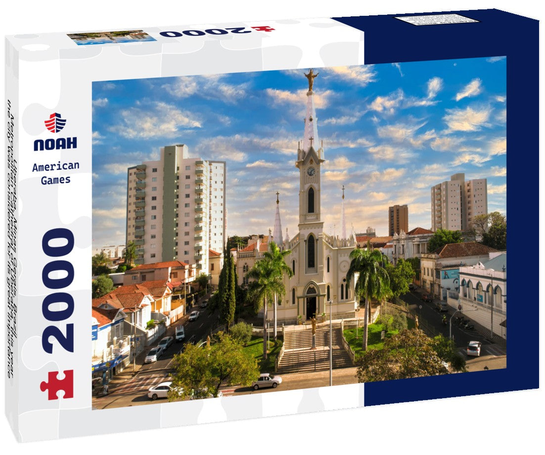 Noah Jigsaw Puzzle Uberaba, Minas Gerais, Brazil - Metropolitan Cathedral of Uberaba, this year the city was considered for its great importance for historical finds and archaeological sites 2000 pieces