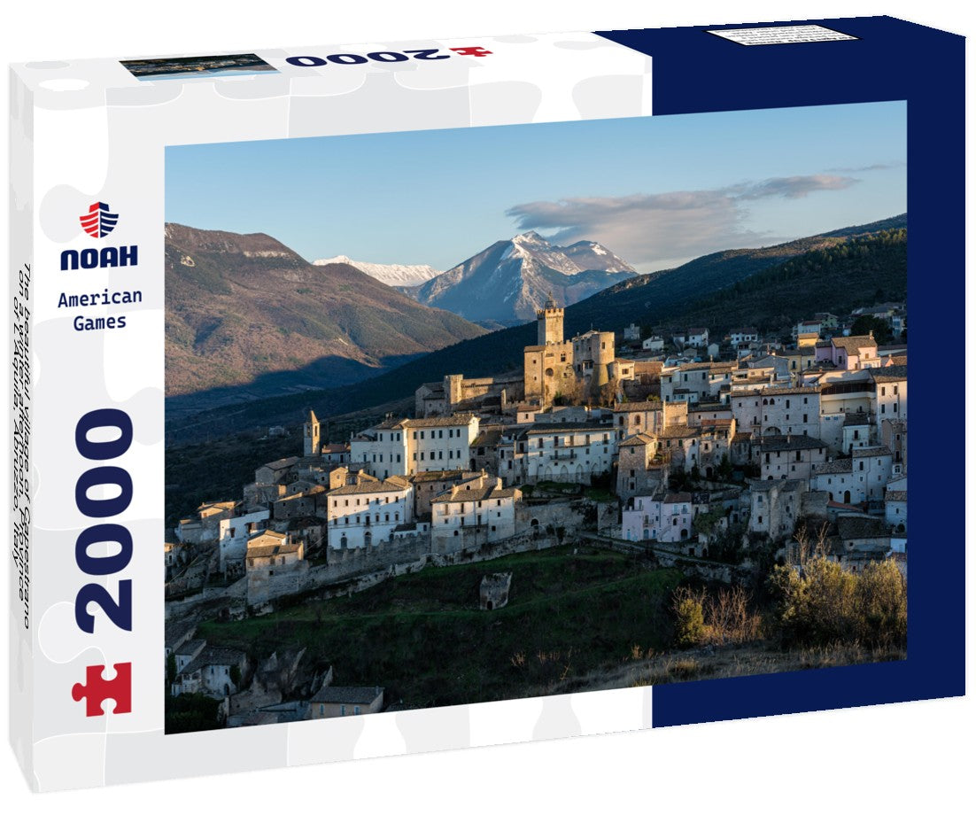 The beautiful village of Capestrano on a winter afternoon, Province of L'Aquila, Abruzzo, Italy 2000pc Puzzle