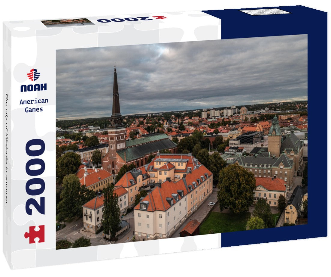 The city of Västerås in summer 2000pc Puzzle