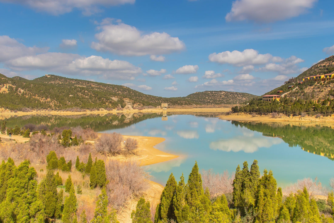 The El Masri Dam in Grombalia, Tunisia. North Africa 2000pc Puzzle