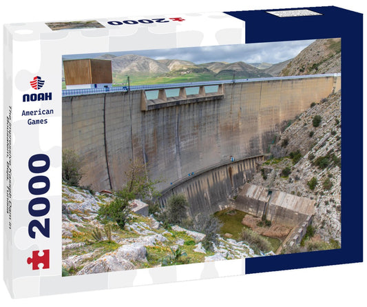 Noah Jigsaw Puzzle The impressive Kasseb Dam in Bousalem, Beja, Tunisia 2000 pieces