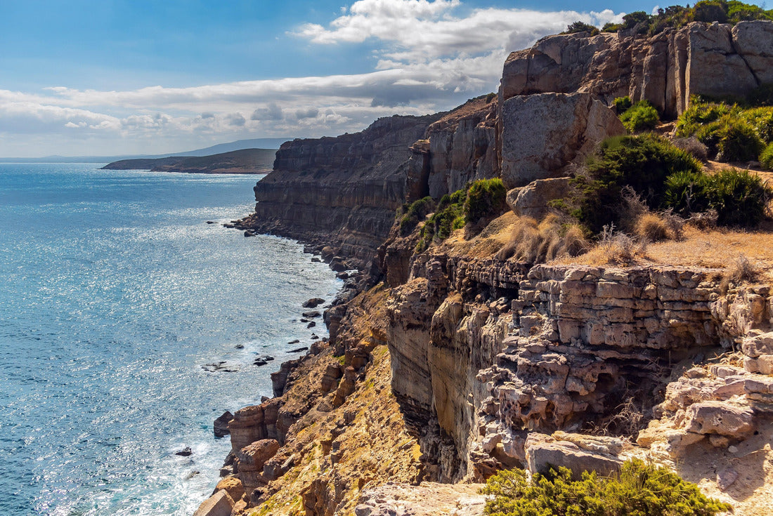 Breathtaking view of Cap Fartas in Korbous, Tunisia, with the ocean on the horizon 2000pc Puzzle
