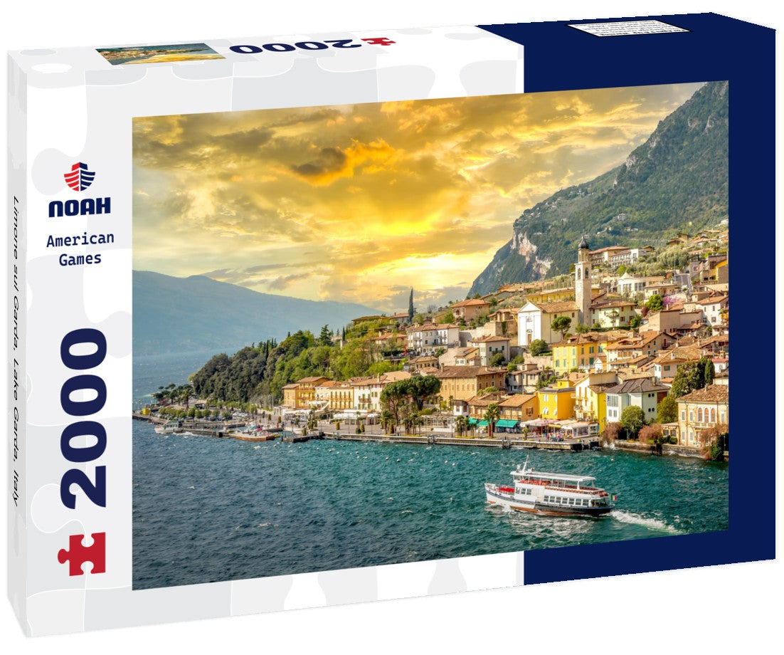 Noah Jigsaw Puzzle Limone sul Garda, Lake Garda, Italy 2000 pieces