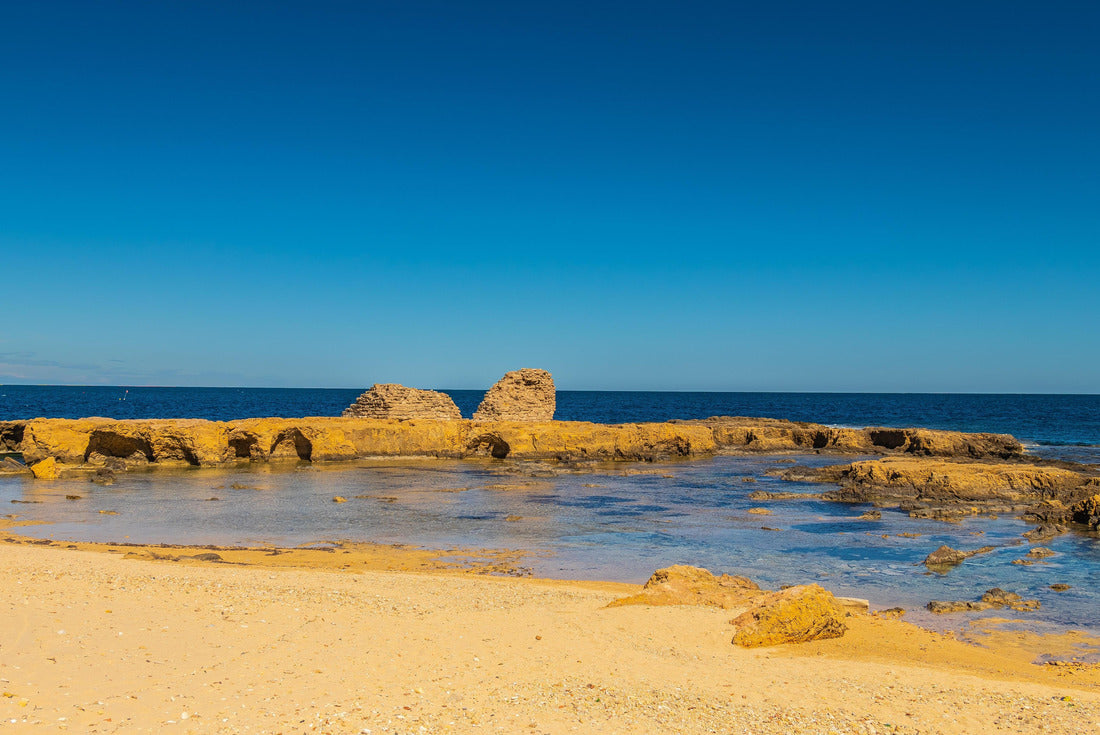 The beach at Mahdia City in Tunisia 2000pc Puzzle