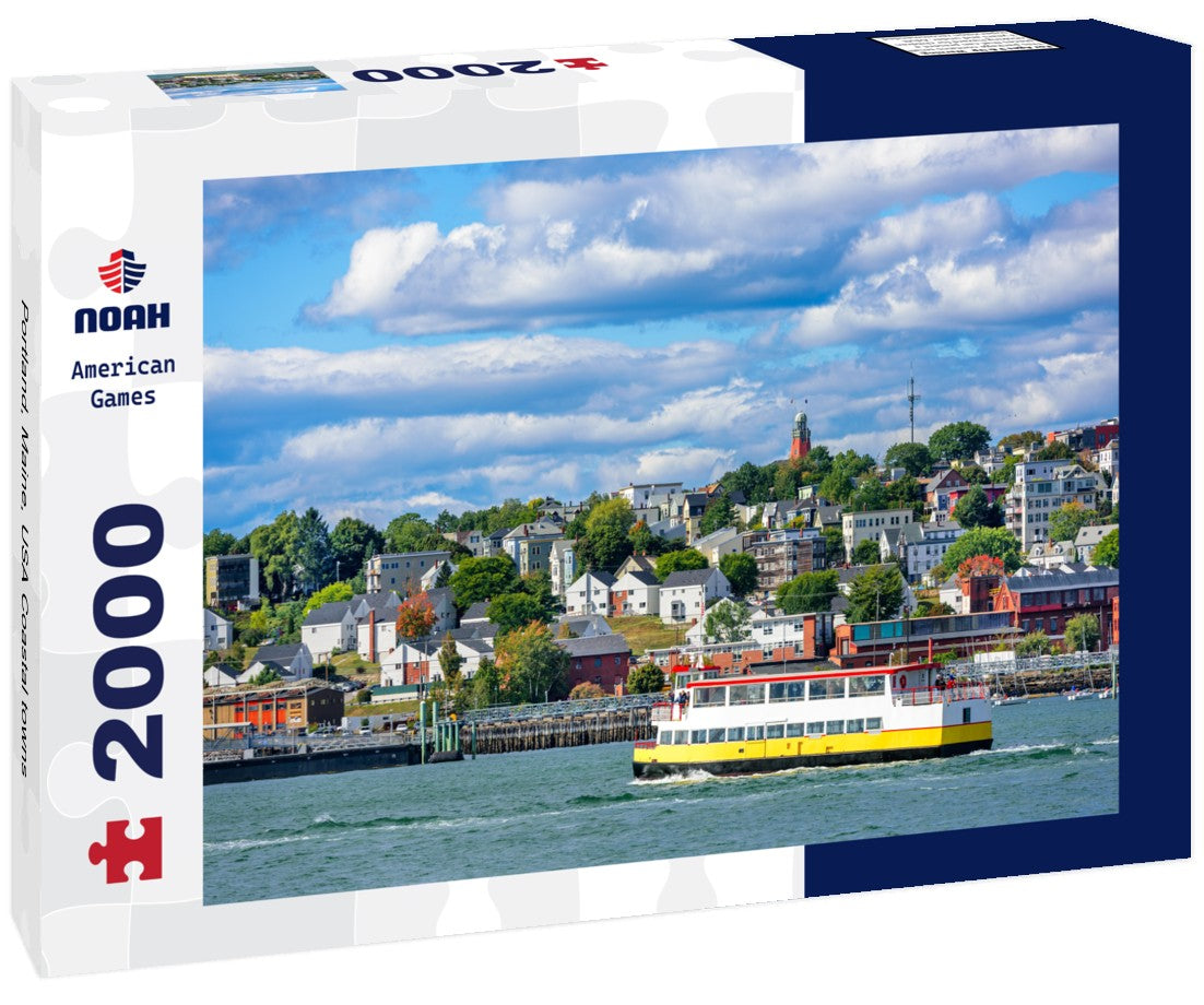 Portland, Maine, USA Coastal towns 2000pc Puzzle
