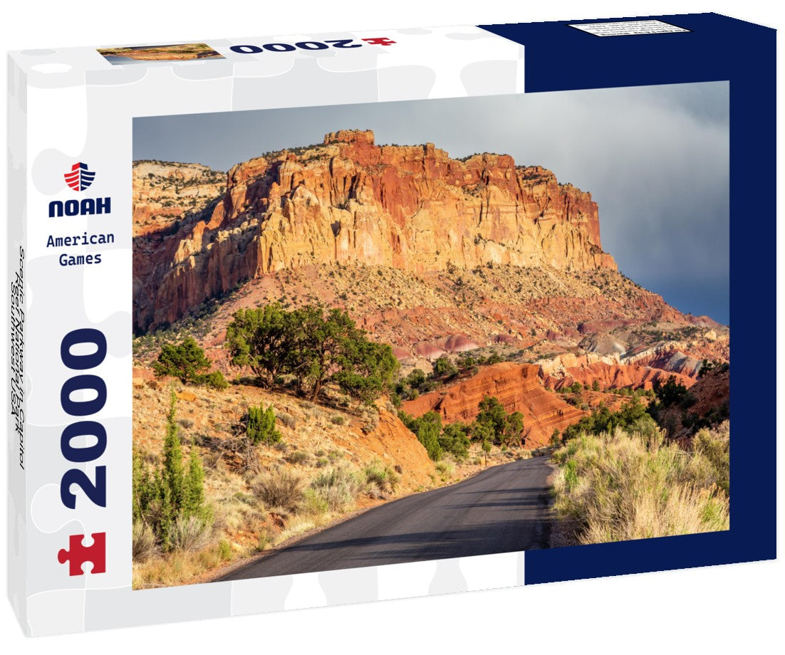Scenic Parkway in Capitol Reef National Park, Southwest USA 2000pc Puzzle