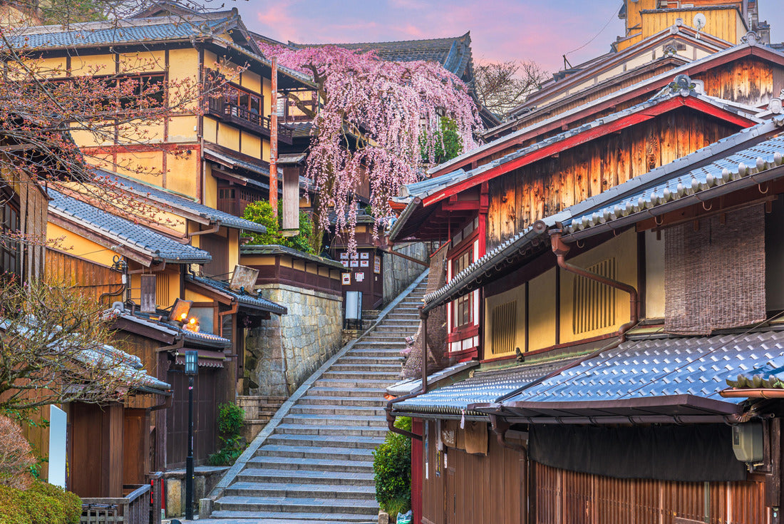 Kyoto, Japan springtime in the historic Higashiyama district art dawn 2000pc Puzzle