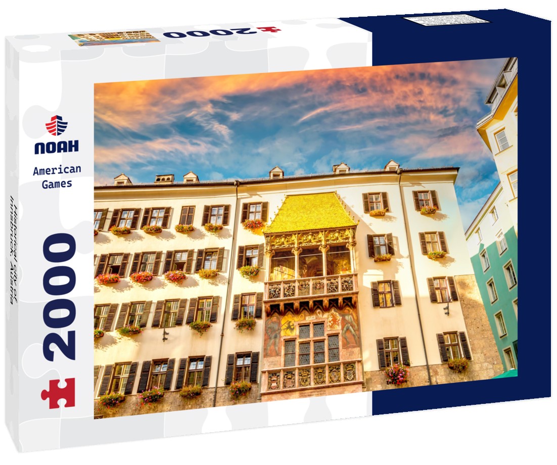 Historical city of Innsbruck, Austria 2000pc Puzzle