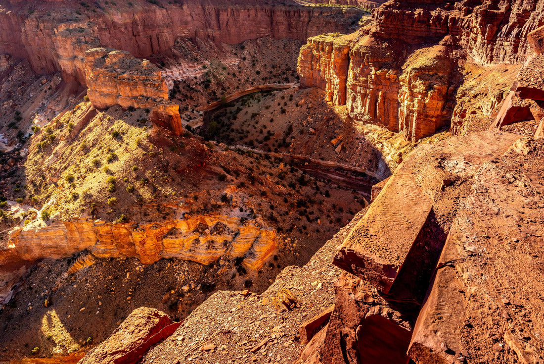 Sulphur Creek Canyon at Sunset Point in Capitol Reef National Park, Utah, USA 2000pc Puzzle