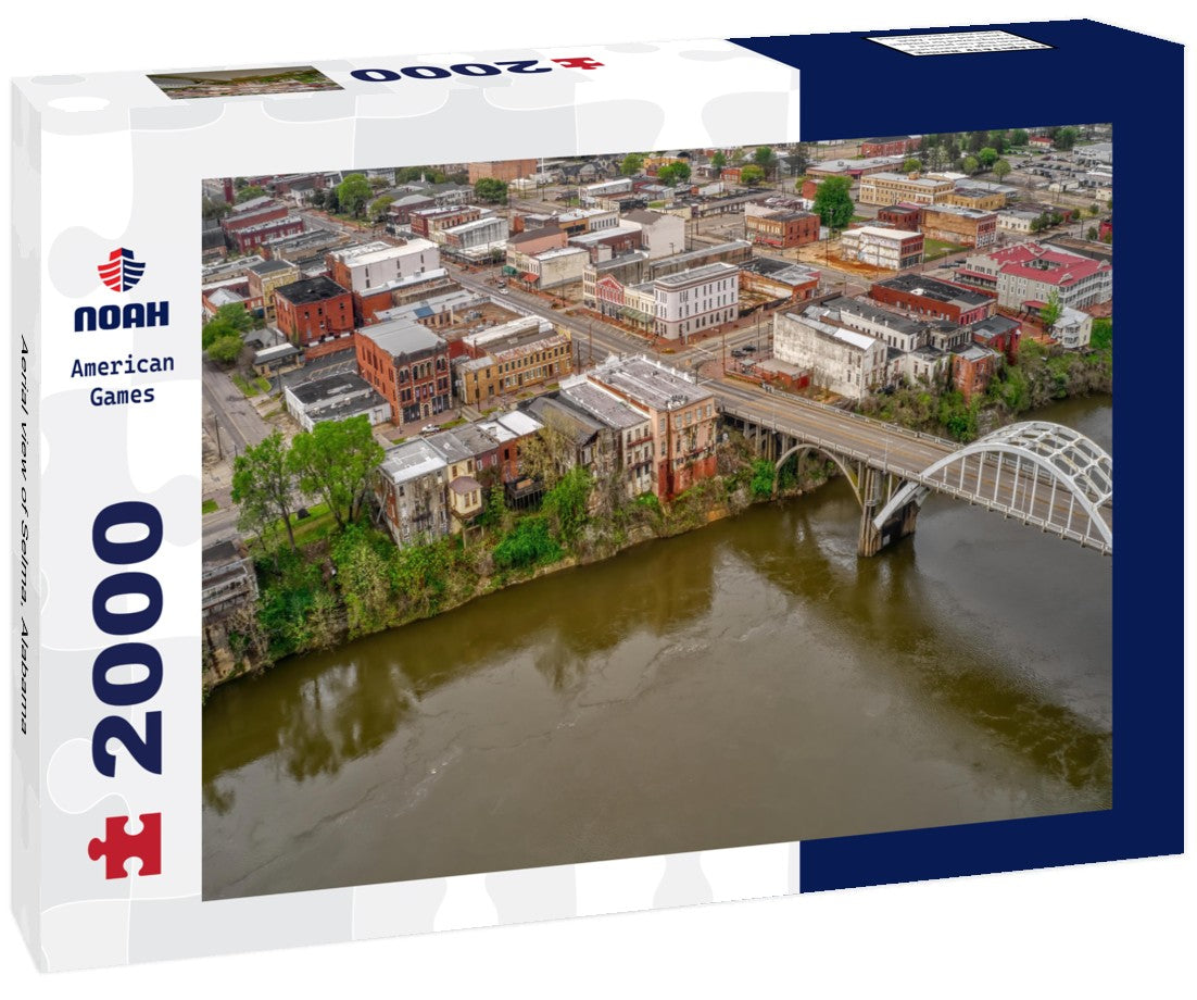 Aerial view of Selma, Alabama 2000pc Puzzle
