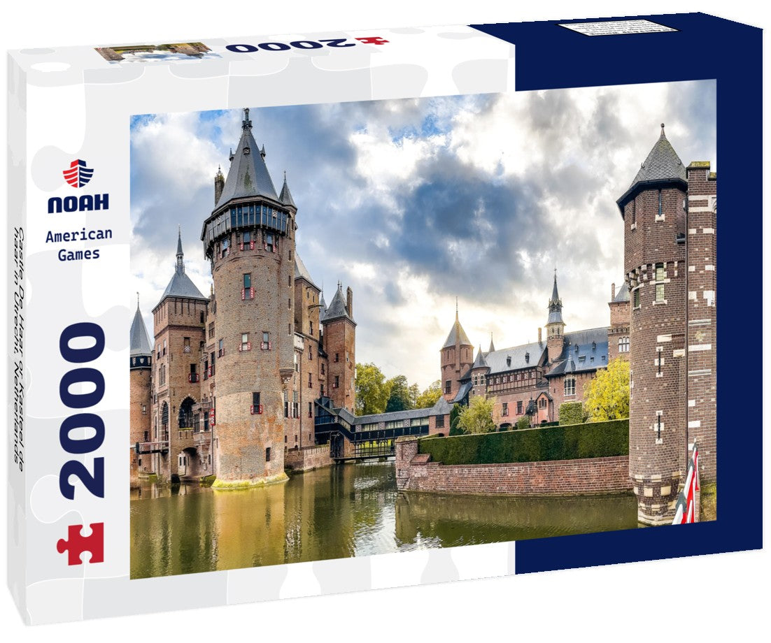 Castle De Haar or Kasteel de haar in Utrecht, Netherlands 2000pc Puzzle
