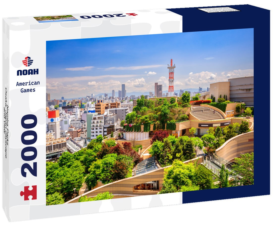 Namba Parks, Osaka, Japan cityscape and view 2000pc Puzzle