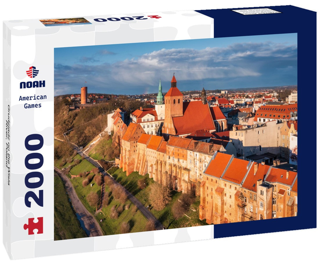 Grudziadz on the Wisla River, Poland 2000pc Puzzle