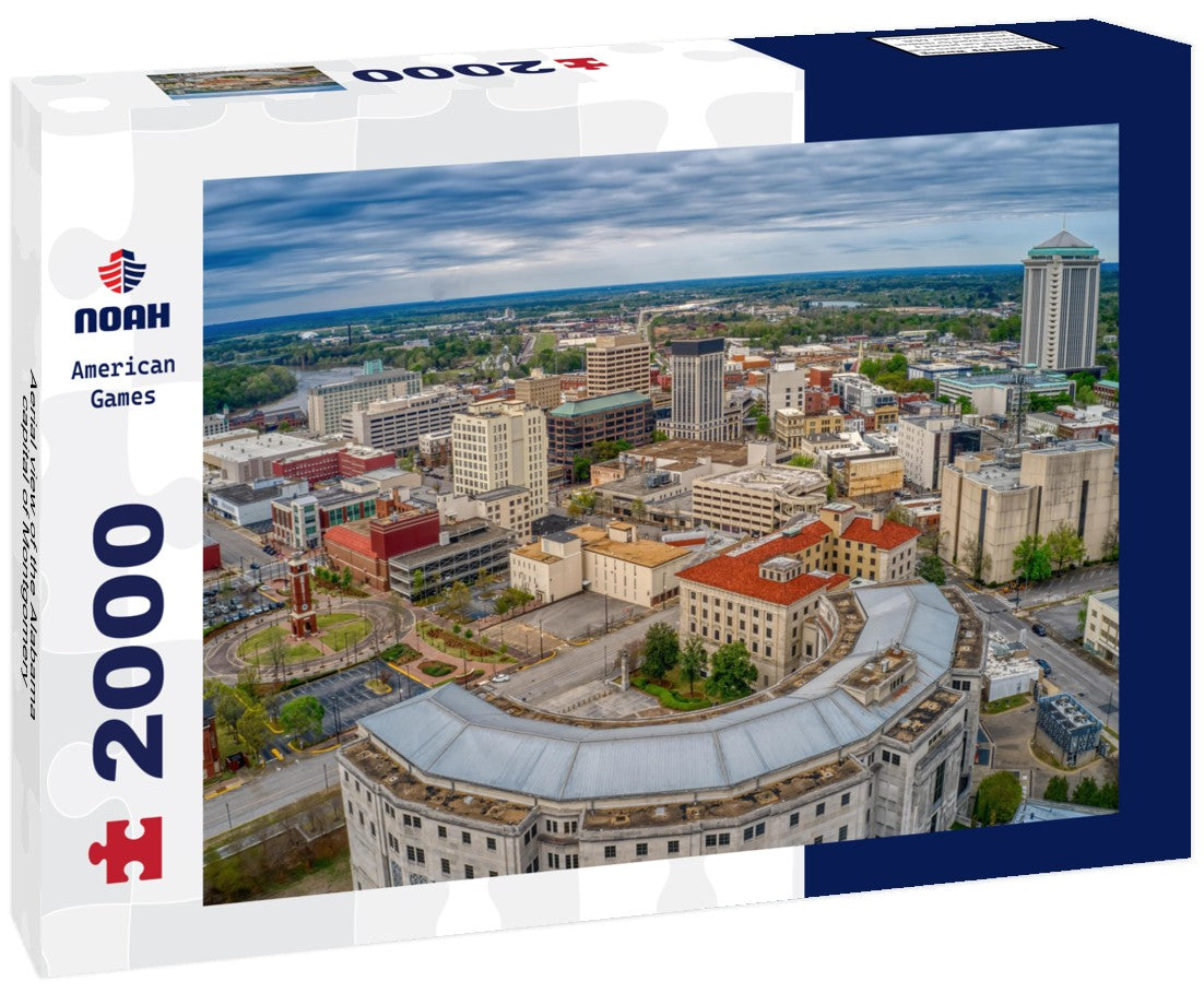 Aerial view of the Alabama capital of Montgomery 2000pc Puzzle