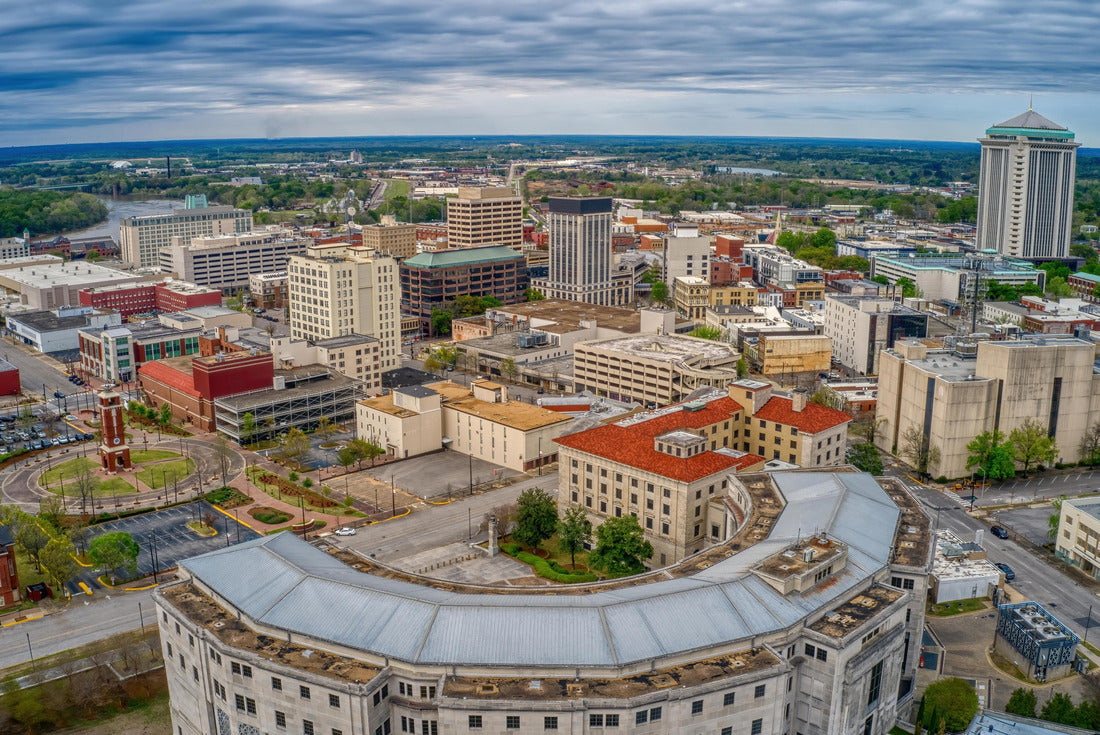 Aerial view of the Alabama capital of Montgomery 2000pc Puzzle