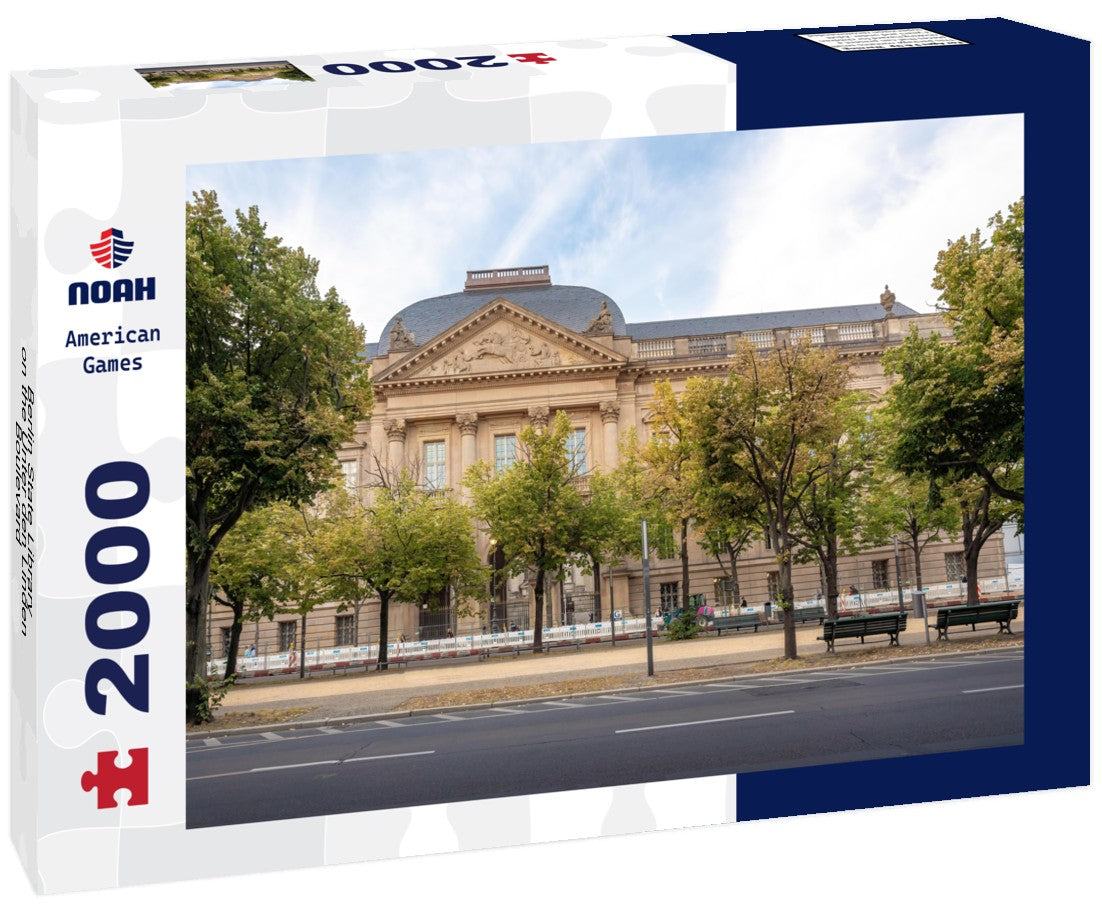 Berlin State Library on the Unter den Linden Boulevard - Berlin, Germany 2000pc Puzzle