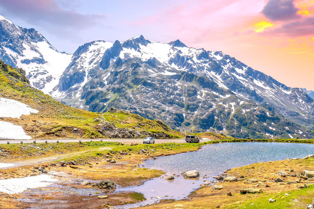 Sustenpass street in Switzerland 2000pc Puzzle