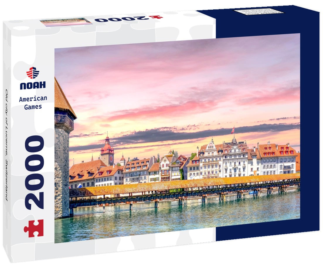 Old city of Lucerne, Switzerland 2000pc Puzzle