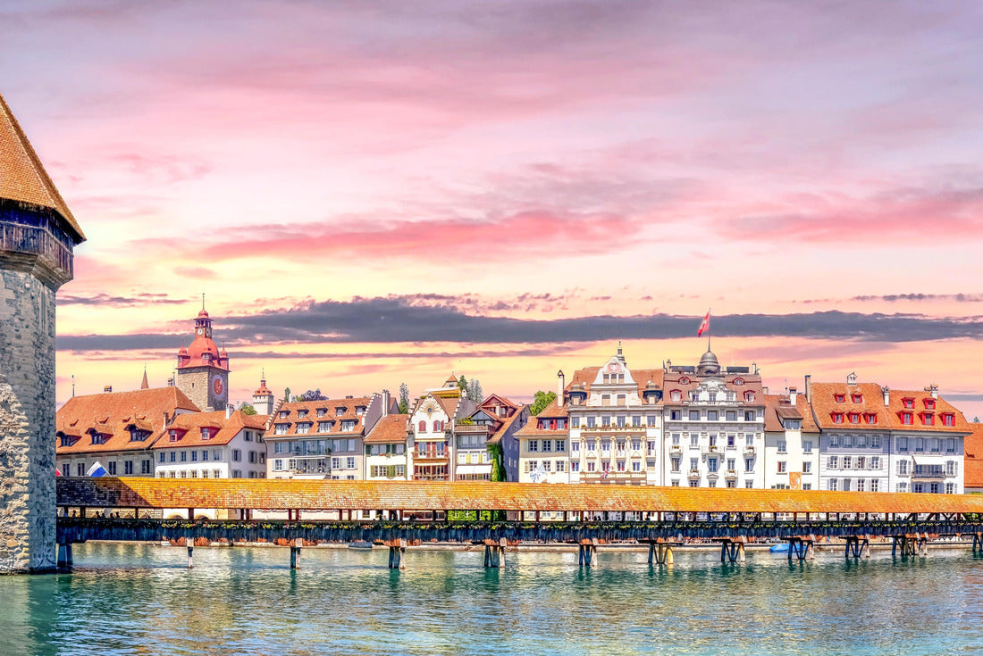 Old city of Lucerne, Switzerland 2000pc Puzzle