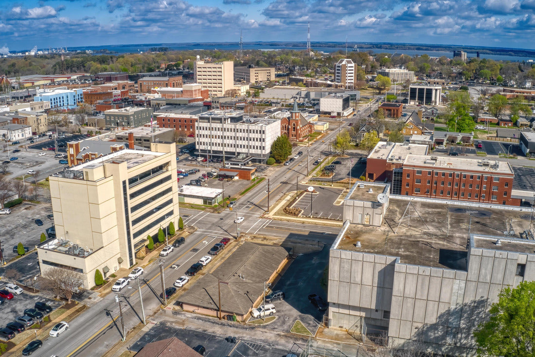 Aerial View of Decatur, Alabama in Spring 2000pc Puzzle