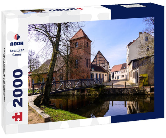 Noah Jigsaw Puzzle Library Tower at the Stepenitz in Perleberg, Germany 2000 pieces