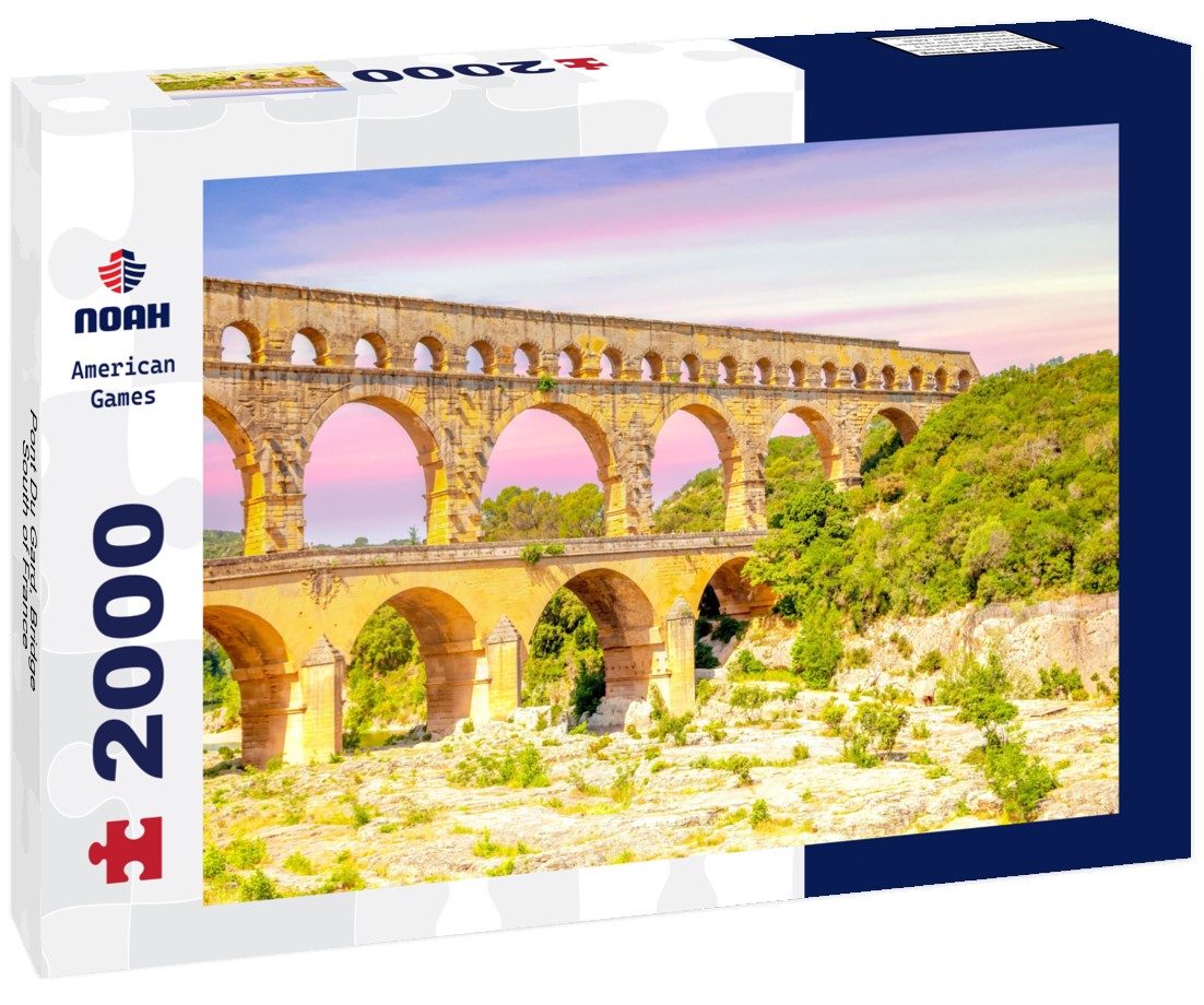 Pont Du Gard, Bridge, South of France 2000pc Puzzle